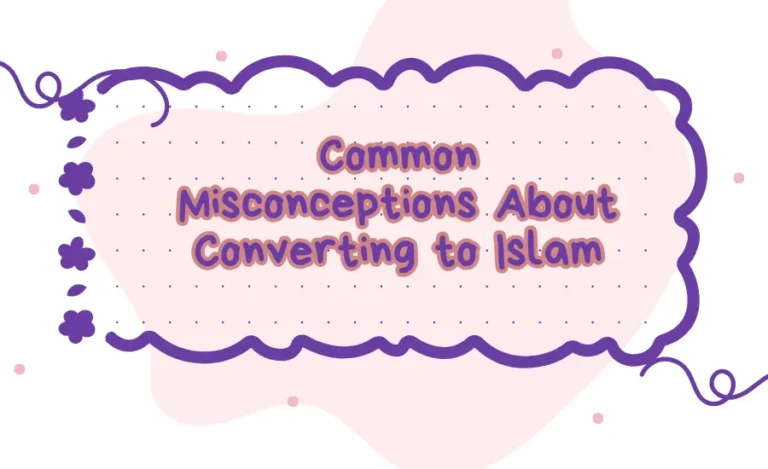 Common misconceptions about converting to Islam