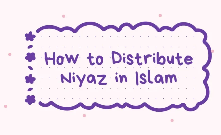 how to distribute niyaz in the islam