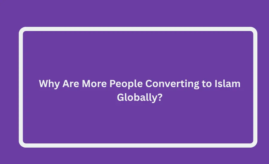 why people convert to Islam