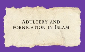 Adultery and fornication in Islam