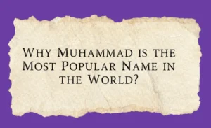 popular name Muhammad