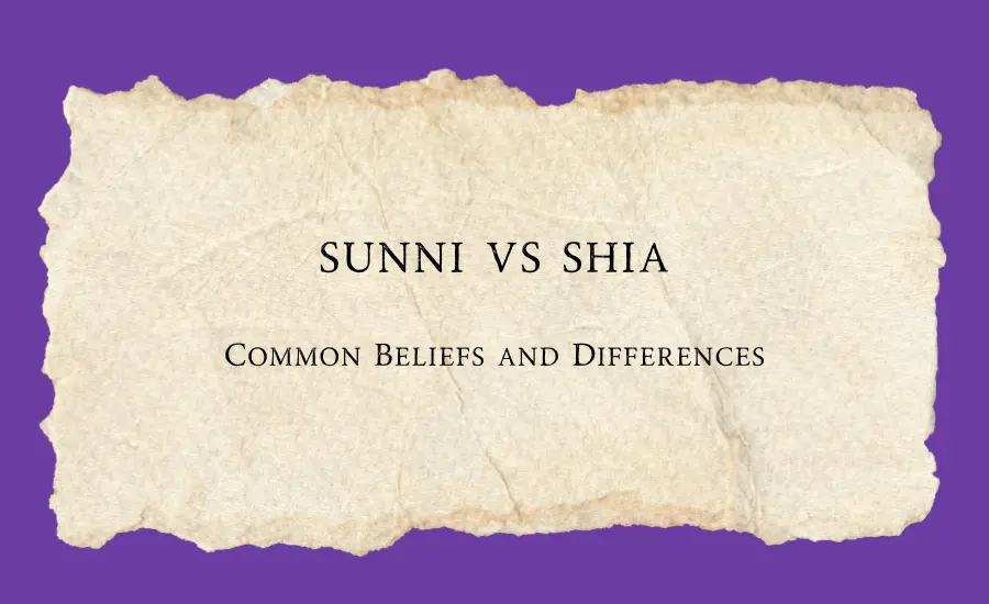 Sunni vs Shia