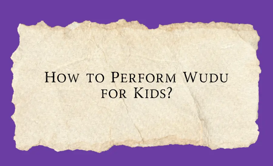 Wudu for kids
