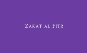 Zakat al Fitr