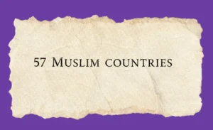 57 Muslim countries