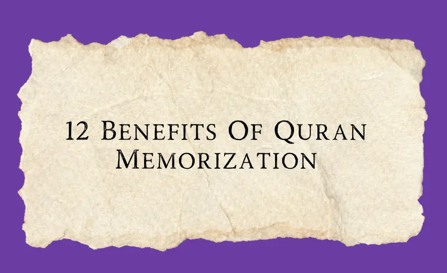 Benefits of Quran hifz