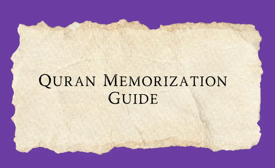 Quran hifz guide