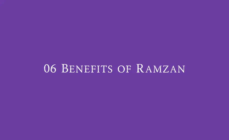 Ramzan benefits