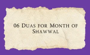 Duas for the month of Shawwal