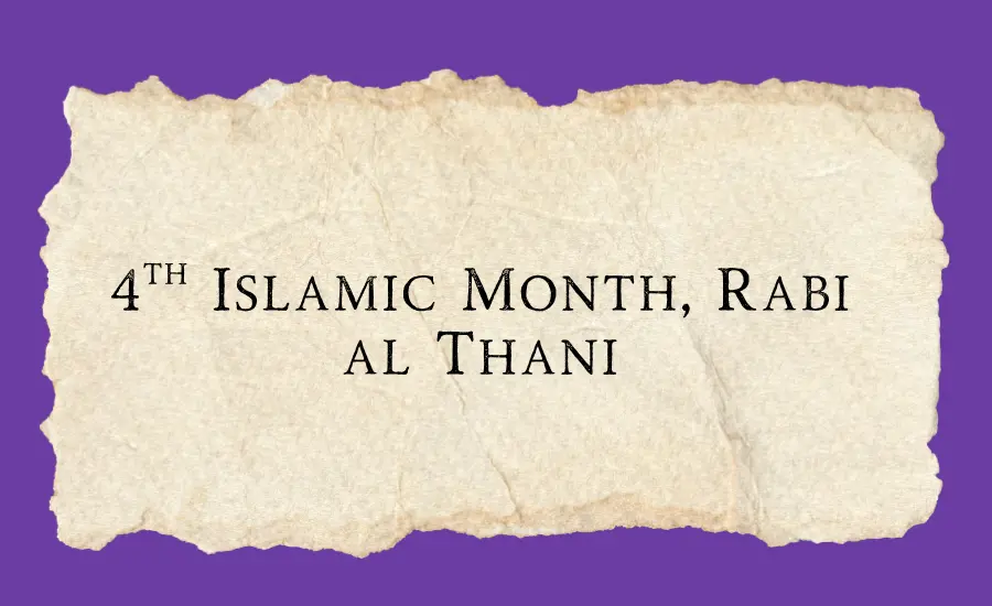 Islamic month Rabi al sani