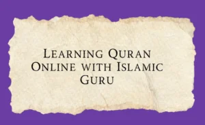 Learn quran with Islamic Guru