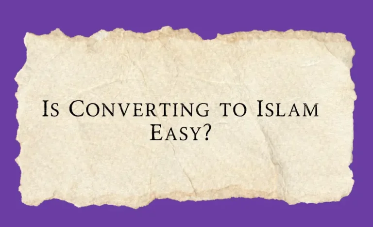 Is converting to Islam is easy