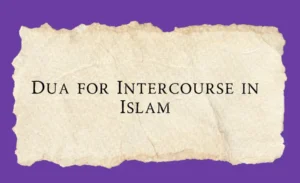 intercourse dua in Islam