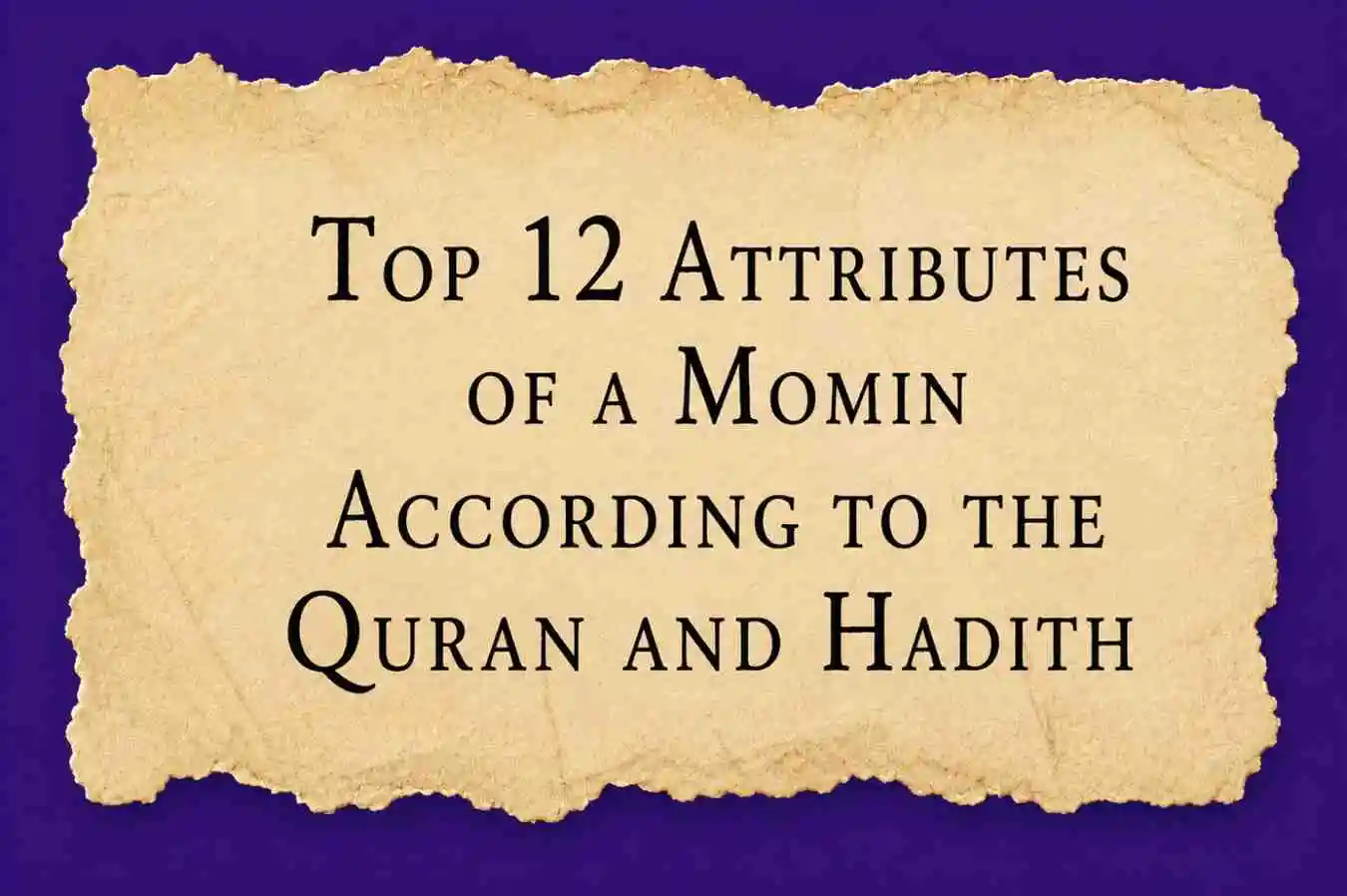 attributes of a Momin