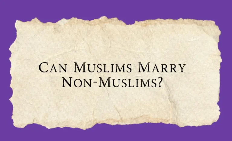 can Muslim marry non Muslim