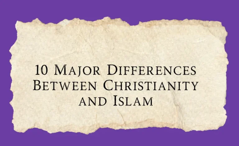 difference between christianity and islam