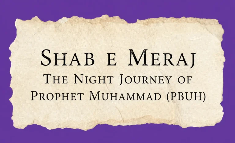 shab e maraj