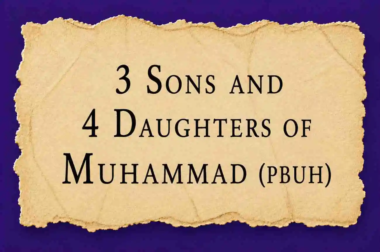 sons and daughters of Muhammad