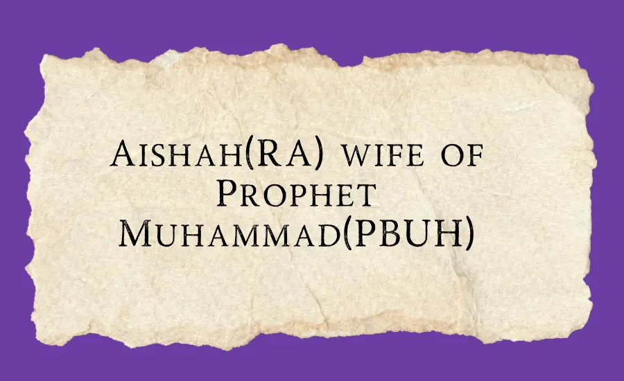 Aishah(RA)