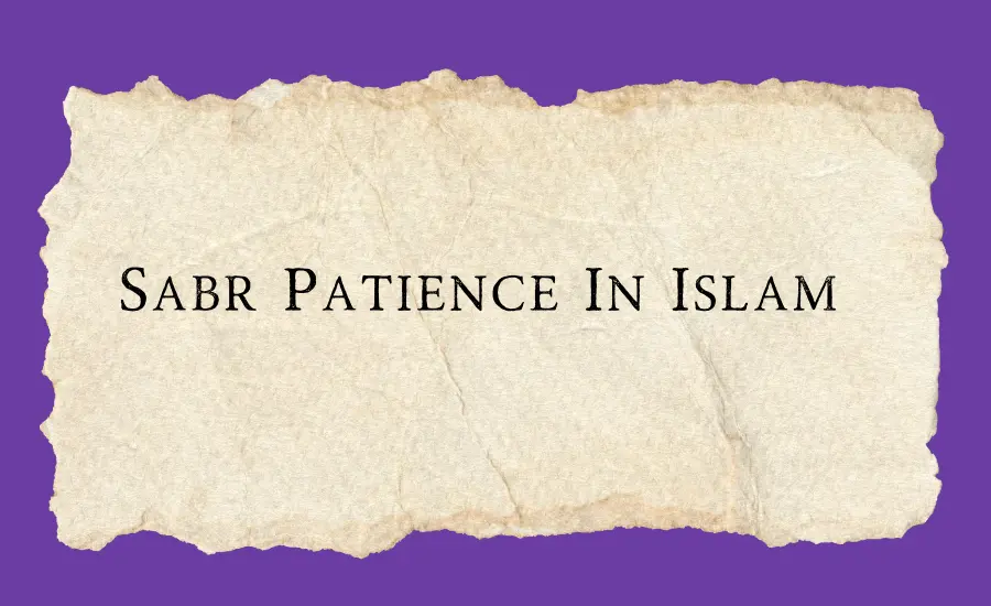 sabr patience in islam
